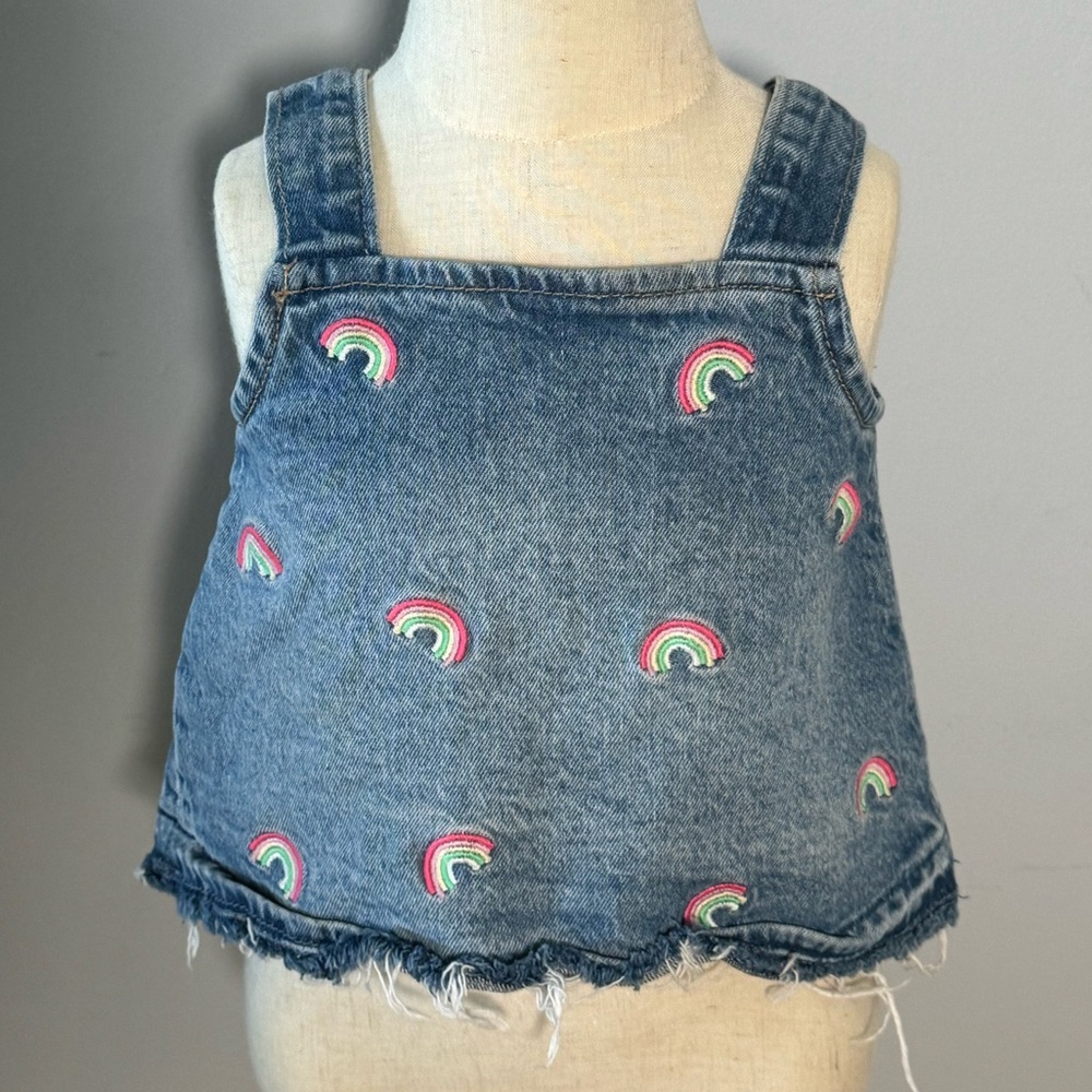 GAP Baby Denim with Colorful Embroidery